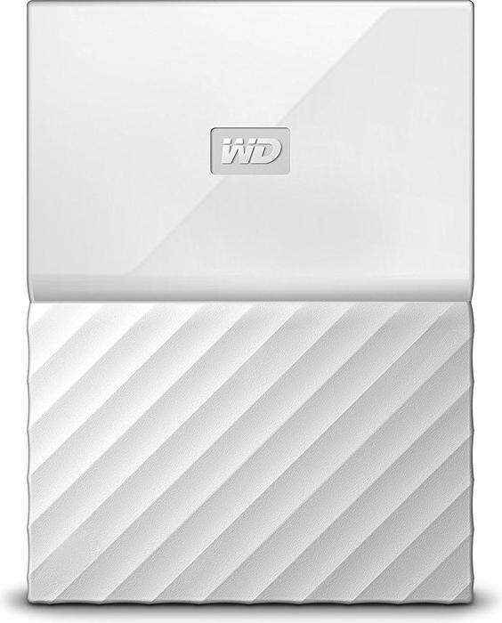 Western Digital WD My Passport Portable Storage weiß 1TB, USB 3.0 Micro-B