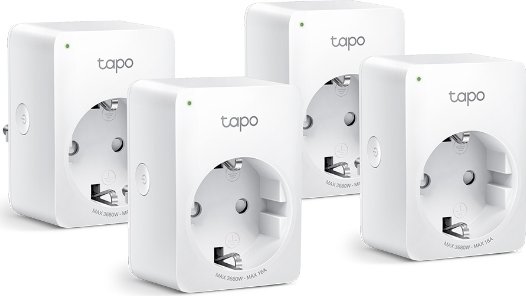TP-Link Tapo P110, Smart-Steckdose, 4er-Pack