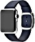 Apple modernes Lederarmband Small für Apple Watch 38mm blau Vorschaubild