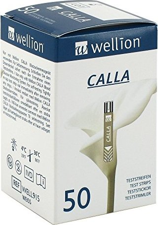 Wellion Calla Blutzucker-Teststreifen, 50 Stück
