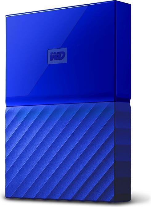 Western Digital WD My Passport Portable Pamięć masowa niebieski 1TB, USB 3.0 Micro-B