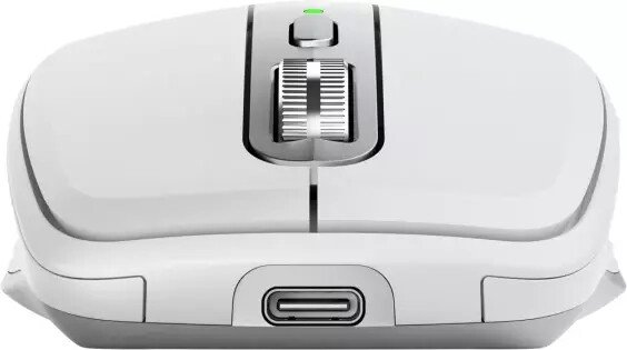 Logitech MX Anywhere 3 for Mac Pale Grey, weiß/grau, Bluetooth