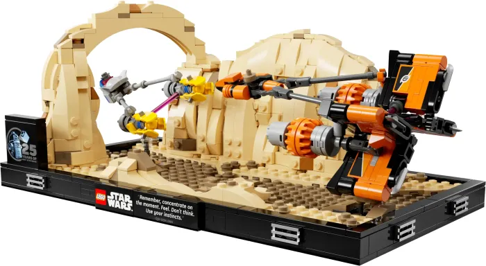 LEGO Star Wars - Podrennen in Mos Espa Diorama