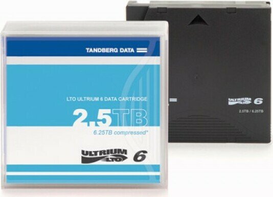 Overland Tandberg Ultrium LTO-6 kaseta Non-Custom Label, sztuk 5