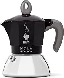 Bialetti Moka Induktion 2 Tassen schwarz Espressokanne