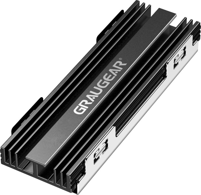 Graugear Kühlkörper-Kit für PlayStation 5 SSD-Speichererweiterung, schwarz