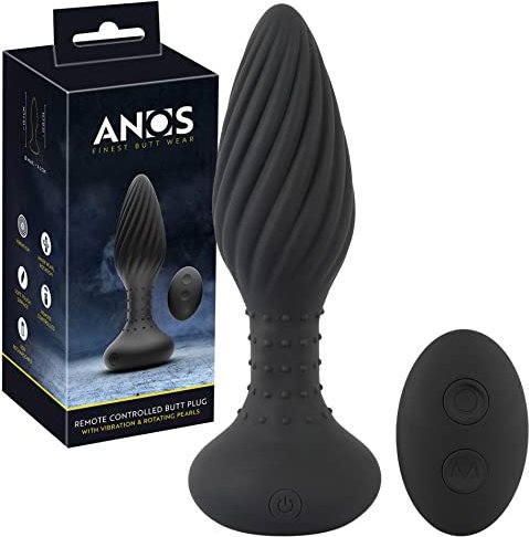 Anos RC anal plug with vibration and rotation (5507600000) | Price  Comparison Skinflint UK