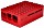 Multicomp Pi-Blox Raspberry Pi Gehäuse für Pi 2/3/B+, rot (CBPIBLOX-RED)