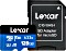 Lexar High-Performance 633x R100/W45 microSDXC 128GB Kit, UHS-I U3, A1, Class 10 (LSDMI128BBEU633A / LMS0633128G-BNAAA)