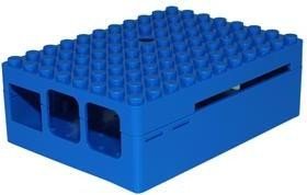 Multicomp Pi-Blox Raspberry Pi obudowa do Pi 2/3/B+, niebieski