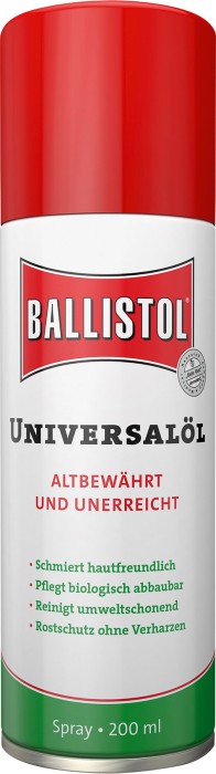 Ballistol olej uniwersalny spray czyszczący, 200ml