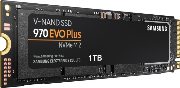 Samsung SSD 970 EVO Plus 1TB, M.2 2280/M-Key/PCIe 3.0 x4