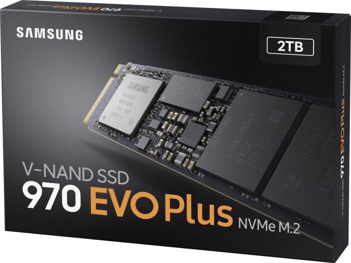 Samsung SSD 970 EVO Plus 2TB, M.2 2280/M-Key/PCIe 3.0 x4