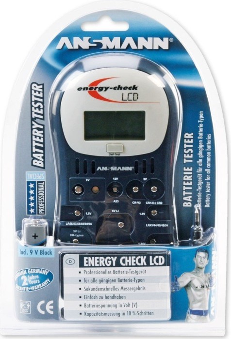 Ansmann Energy Check LCD Batterietester