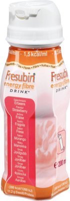 Fresubin energy fibre Drink Erdbeere 4800ml (24x 200ml)