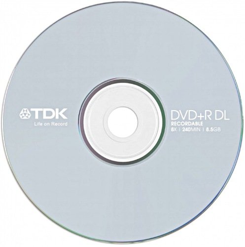 TDK DVD+R 8.5GB DL 8x, 1-pack Jewelcase