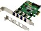 Renkforce 4 Port USB 3.0-Controllerkarte PCIe, 4x USB-A 3.0, PCIe (1211116)