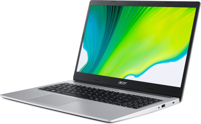 Acer Aspire 3 A315-23-R9XN, silber, Ryzen 5 3500U, 8GB RAM, 512GB SSD, DE
