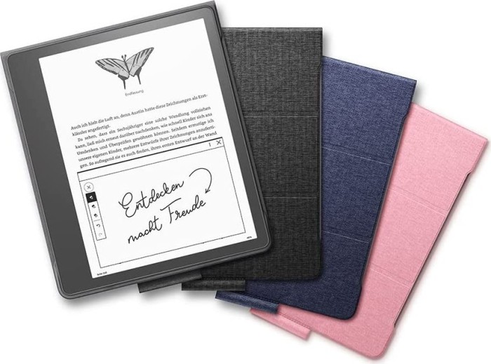 Amazon pokrowiec do Kindle Scribe, tkanina, czarny