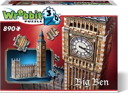 Wrebbit 3D Big Ben (890) 3D Puzzle
