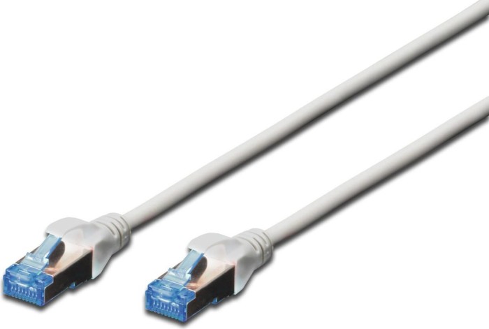 Digitus kabel patch, Cat5e, F/UTP, RJ-45/RJ-45, 0.25m, szary