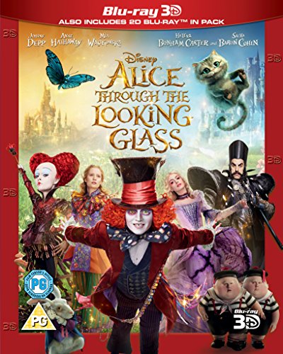 Alice Through the Looking Glass (3D) (Blu-ray) (UK)