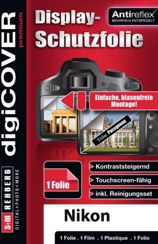 S&M Rehberg Digi-Cover folia na LCD do Nikon SLR (różne modele)