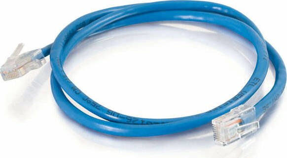 C2G Crossover-kabel patch, Cat5e, U/UTP, RJ-45/RJ-45, 5m, niebieski