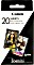 Canon ZINK ZP-2030 2x3" Photo Paper, 20 Blatt (3214C002)