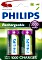 Philips Rechargeable Baby C NiMH 3000mAh, 2er-Pack (R14B2A300/10)