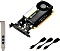 PNY NVIDIA T400, 2GB GDDR6, 3x mDP (VCNT400-PB)