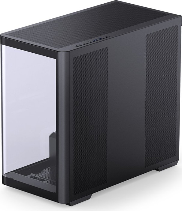 Jonsbo D300 Black, szklane okno