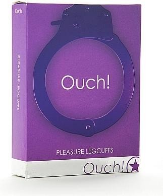 Ouch! Pleasure Legcuffs violett