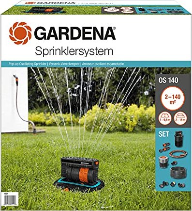 Gardena Sprinklersystem Viereckregner