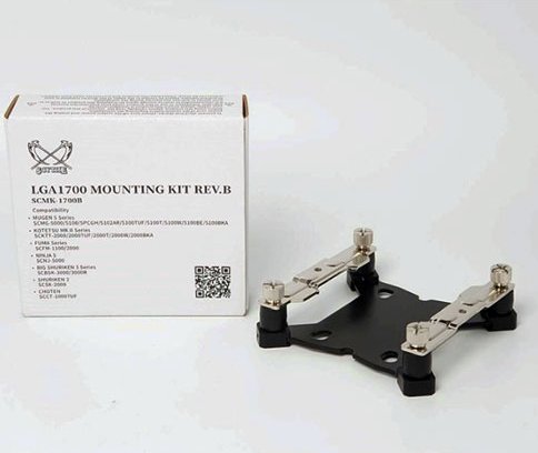 Scythe LGA1700 Mounting Kit Rev. B, Sockel 1700 Montagekit