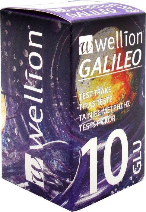 Wellion Galileo GLU Blutzucker-Teststreifen, 10 Stück