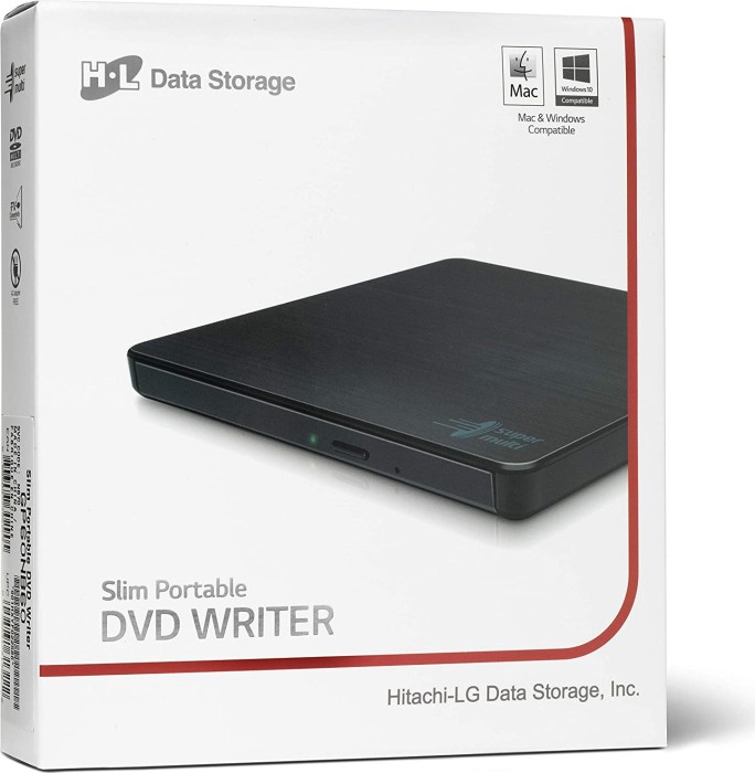 Hitachi-LG Data Storage GP60NB60 schwarz, USB 2.0