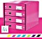 Leitz Click & Store Wow zestaw szuflad z 4 sklep różowy (60490023)
