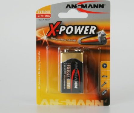 Ansmann X-Power Alkaline 9V-Block