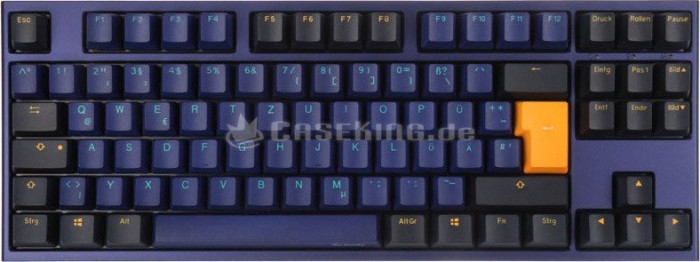 Ducky One 2 TKL Horizon PBT blau, MX RED, USB, DE (DKON1887-RDEPDZBBH)