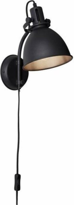 Brilliant Jesper E27 29.5cm lampa naścienna czarny