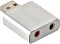 Sabrent USB Aluminum External Stereo Sound Adapter (AU-EMAC)