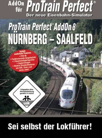 Pro Train Perfect: AddOn 8 - Leipzig-Nürnberg (Add-on) (PC)