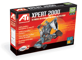 ATI XPERT 2000, Rage 128, 16MB, TV-Out, bulk