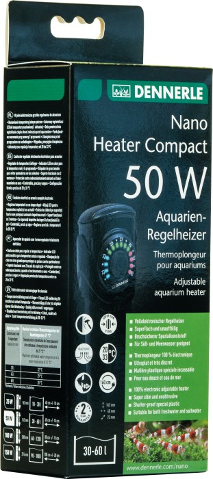 Dennerle Nano Heater Compact Aquarien-Regelheizer
