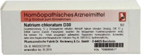Dr.Reckeweg Natrium chloratum D30 Globuli, 10g