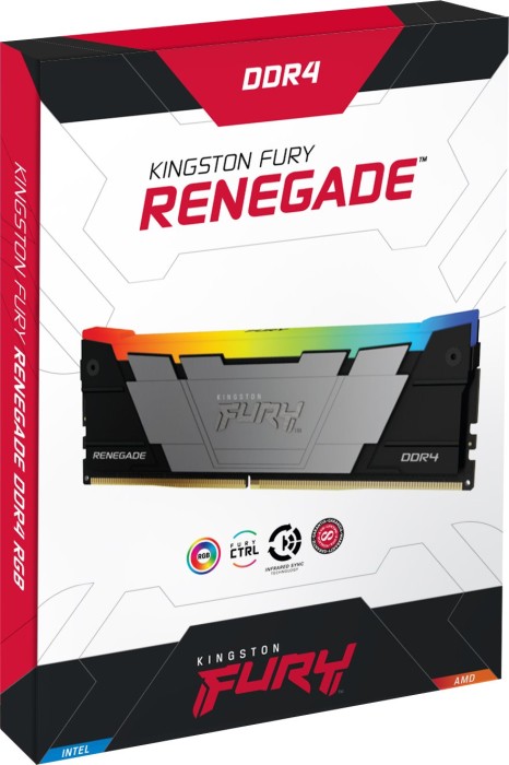 Kingston FURY Renegade RGB DIMM 32GB, DDR4-3200, CL16-19-19