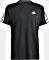 adidas Train Essentials 3-Stripes Training Shirt kurzarm schwarz/weiß (Herren) (IB8150)