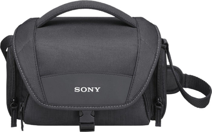 Sony LCS-U21 – Tasche für digitalen Fotoapparat/Camcorder – Neopren – Schwarz – für Sony RX0, RX100, Cyber-shot DSC-HX95, HX99, RX10, Handycam HDR-CX470, CX590, a7R III