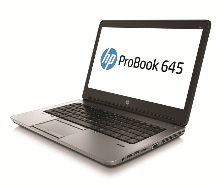 HP ProBook 645 G1 srebrny, A10-5750M, 4GB RAM, 500GB HDD, DE